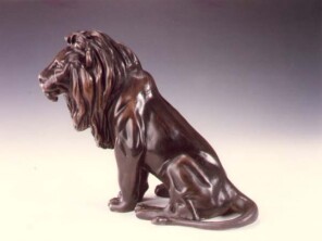 Lion Bronze Sculpture
