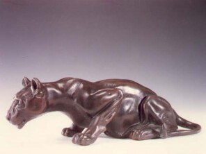 Lioness Bronze Sculpture